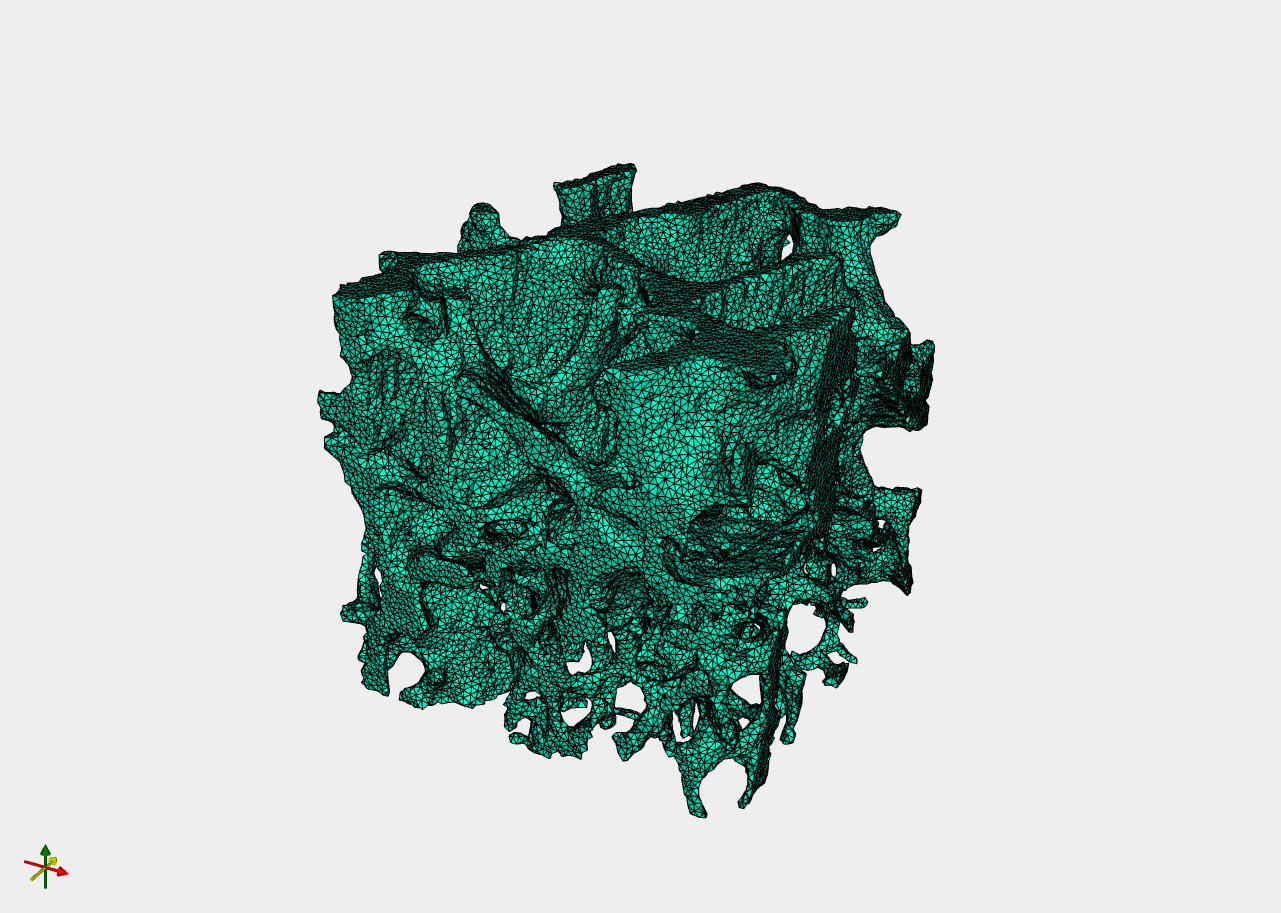 LHDL tetrahedra mesh